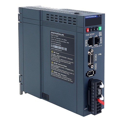 750-W-PROFINET-AC-Servomotor-Kit der A6-Serie, 3000rpm, 2,39Nm, 17-Bit-Absolutwertgeber IP67 - A6-PN750H2A1-M17 | StepperOnline