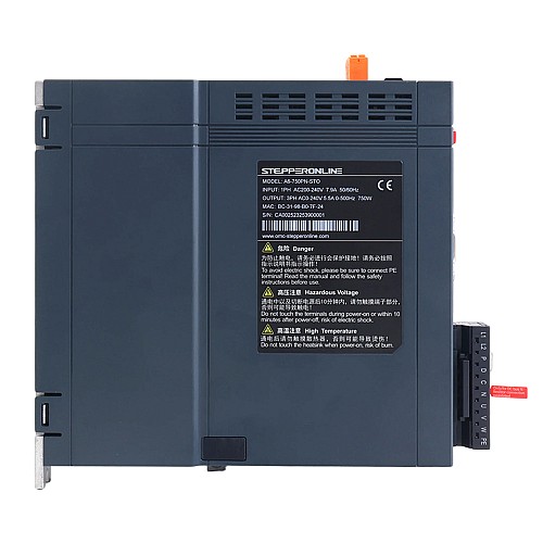 A6-Serie 750W STO Safe Torque Off PROFINET AC Servomotor-Kit 3000rpm 2,39Nm 17-Bit Absolutgeber IP67 - A6-PN750H2A1-M17-STO | StepperOnline