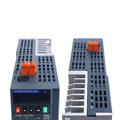 A6-Serie 750W STO Safe Torque Off PROFINET AC Servomotor-Kit 3000rpm 2,39Nm 17-Bit Absolutgeber IP67 - A6-PN750H2A1-M17-STO | StepperOnline
