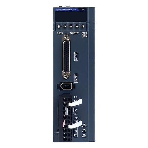 A6-Serie 750W RS485 AC-Servomotor-Kit 3000rpm 2,39Nm 17-Bit-Absolutwertgeber IP67 - A6-RS750H2A1-M17 | StepperOnline