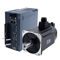 A6 Serie 2000W EtherCAT AC Servomotor Kit 3000rpm 6,37Nm mit Bremse 17-Bit Absolutgeber IP67
