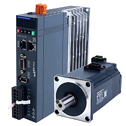 A6-Serie 400W STO Safe Torque Off EtherCAT AC Servomotor-Kit 3000rpm 1,27Nm mit Bremse 17-Bit Absolutgeber IP67