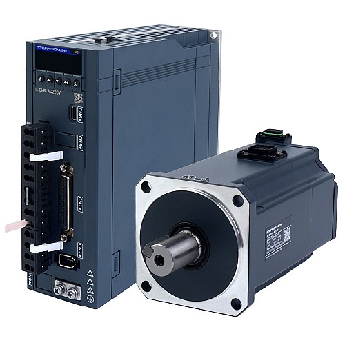 A6-Serie 1000W RS485 AC-Servomotor-Kit 3000rpm 3,18Nm mit Bremse 17-Bit-Absolutwertgeber IP67 - A6-RS1000H2B1-M17 | StepperOnline