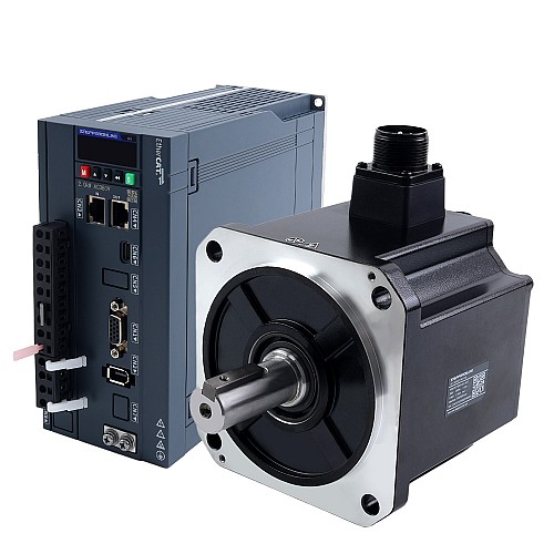 A6H Serie 1800W EtherCAT AC Servomotor Kit 1500rpm 11,50Nm 17-Bit Absolutgeber IP67 - A6H-EC1800H3A1-M17 | StepperOnline