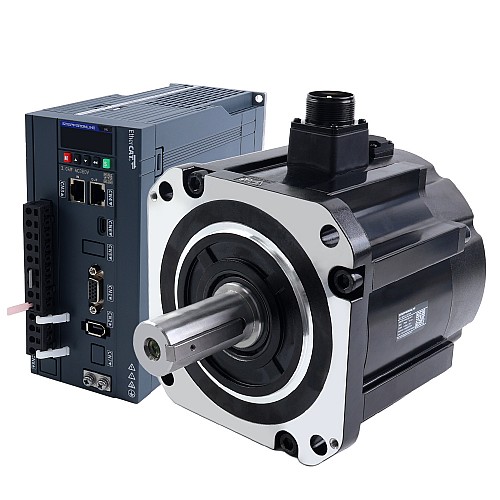 A6H Serie 2900W EtherCAT AC Servomotor Kit 1500rpm 18,60Nm mit Bremse 17-Bit Absolutgeber IP67 - A6H-EC2900H3B1-M17 | StepperOnline