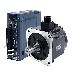 A6H Serie 850W EtherCAT AC Servomotor Kit 1500rpm 5,39Nm mit Bremse 17-Bit Absolutgeber IP67