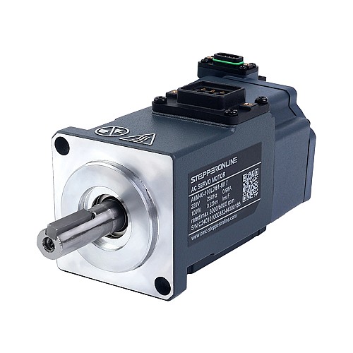 A6-Serie 100W RS485 AC-Servomotor-Kit 3000rpm 0,32Nm mit Bremse 17-Bit-Absolutwertgeber IP67 - A6-RS100L2B1-M17 | StepperOnline