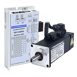 DSY-Serie 100W RS485 DC-Servomotor 24–70VDC 0,318Nm mit Bremse 3000rpm 17-Bit-Inkrementalgeber IP65
