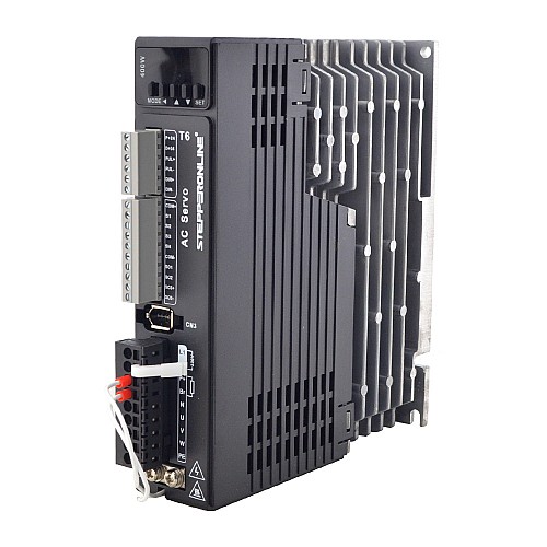 Kit servomoteur AC série T6 400W 3000rpm 1,27Nm encodeur 17bits IP65