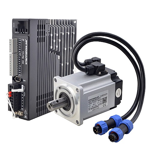 Kit servomoteur AC série T6 400W 3000rpm 1,27Nm encodeur 17bits IP65