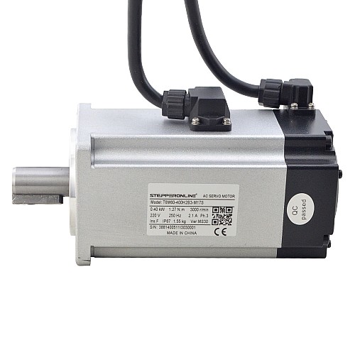 Kit servomoteur AC série T6 400W 3000rpm 1,27Nm avec frein encodeur 17bits IP65