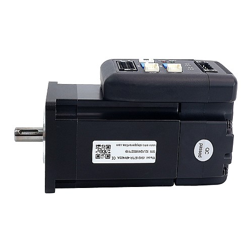 400W Integrated DC Servo Motor 1.27Nm(179.85oz.in) 3000rpm 24-60VDC with Modbus RS485