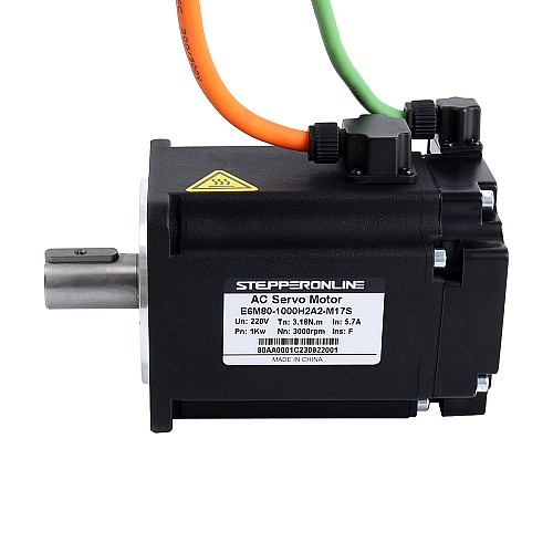 Kit servomoteur AC série E6 1000W 3000rpm 3,18Nm encodeur 17bits IP65