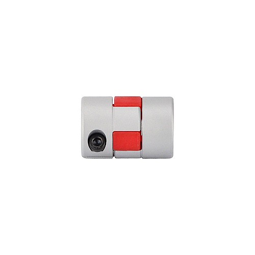 Accoppiatore flessibile da 8mm - 8mm con accoppiamento a ganascia 30x40 mm