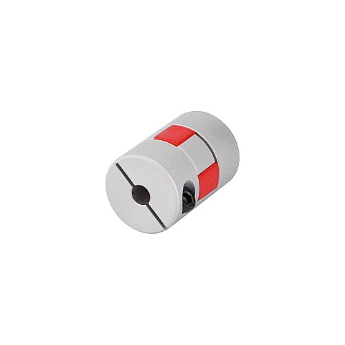 Accoppiatore flessibile da 8mm - 8mm con accoppiamento a ganascia 30x40 mm