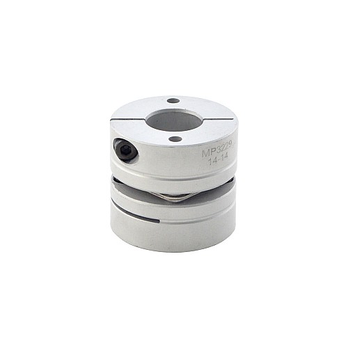 14mm - 15mm Giunto flessibile a disco singolo 32x29mm CNC Motore Chiavetta Accoppiatore Albero
