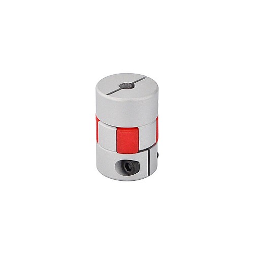 Accoppiatore flessibile da 6mm - 6,35mm con accoppiamento a ganascia 20x30 mm