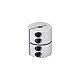 8mm - Accoppiamento rigido 8mm Accoppiatore albero motore passo-passo CNC 25x30mm