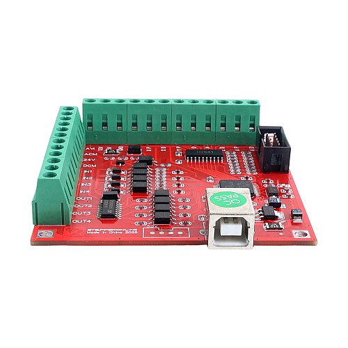 Contrôleur CNC 4 axes avec carte Breakout 100 kHz USB pour Mach3 - ST-V3 | StepperOnline