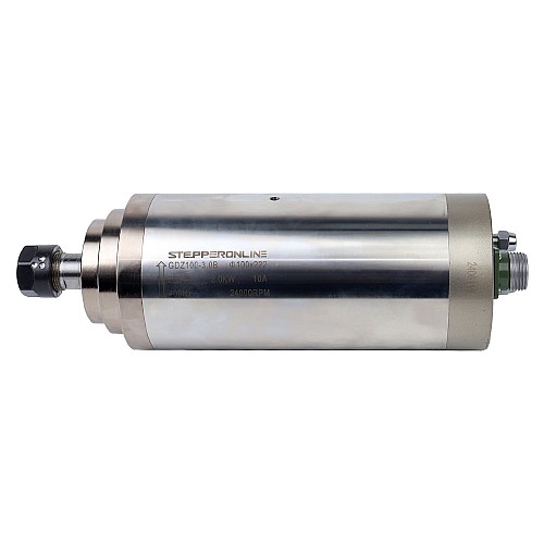 Pinza raffreddata ad acqua 220V 3.0KW 24000RPM 400Hz ER20 del motore mandrino di CNC