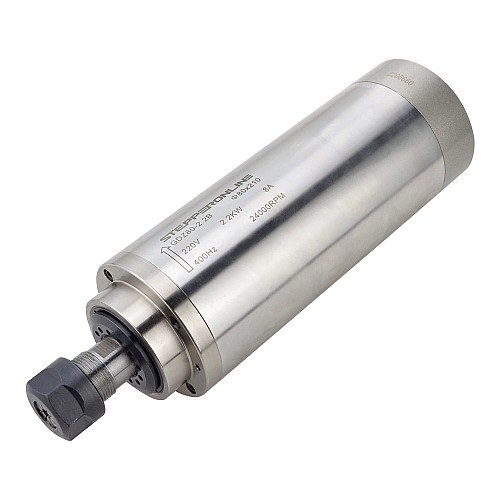 Pinza 220V 2.2KW 24000RPM 400Hz ER20 raffreddata ad acqua del motore mandrino di CNC