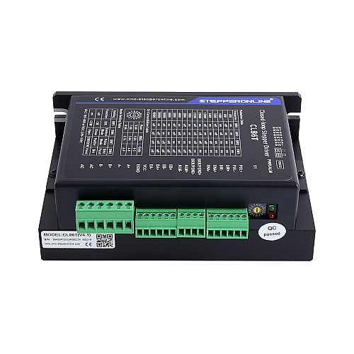 Pilote pas à pas en boucle fermée V4.1 0-8.2A 18-80VAC/24-110VDC pour moteur pas à pas Nema 34