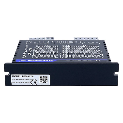 Driver passo-passo digitale serie TE 1,0-4,2A 24-50VDC per motori Nema 17, 23 - DM542TE | StepperOnline