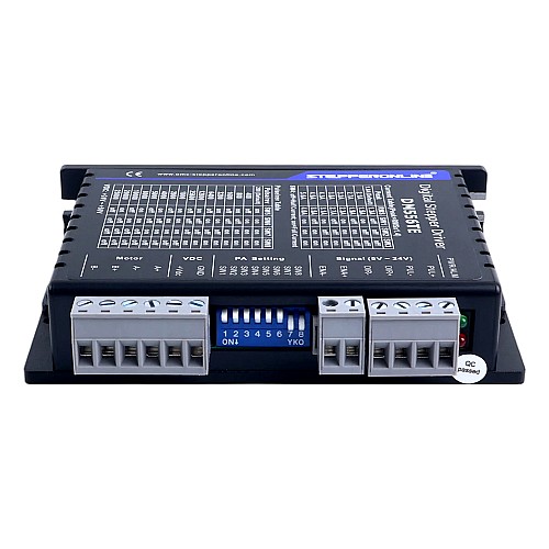 TE-Serie Digitaler Schrittmotor-Treiber 1,8-5,6A 24-50VDC für Nema 23, 24, 34 Motoren - DM556TE | StepperOnline