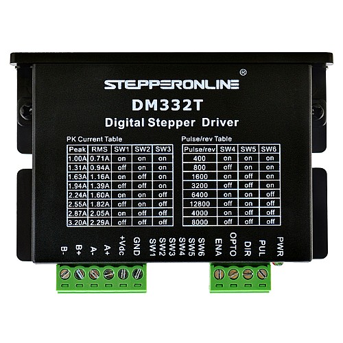 Digitaler Schrittmotortreiber 1.0-3.2A 10-30VDC für Nema 17, 23 Schrittmotore