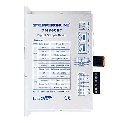 Y Series Pilote pas à pas numérique EtherCAT 0-8,5A 20-80VAC/30-110VDC pour moteur pas à pas Nema 34