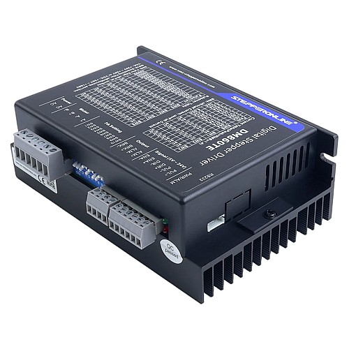 Pilote pas à pas numérique série TE 2,4-7,2A 20-80VAC/30-100VDC pour moteur Nema 34 - DM860TE | StepperOnline