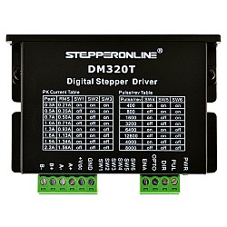 Digital Stepper Driver 0.3-2.2A 10-30VDC for Nema 8, 11, 14, 16, 17 Stepper Motor