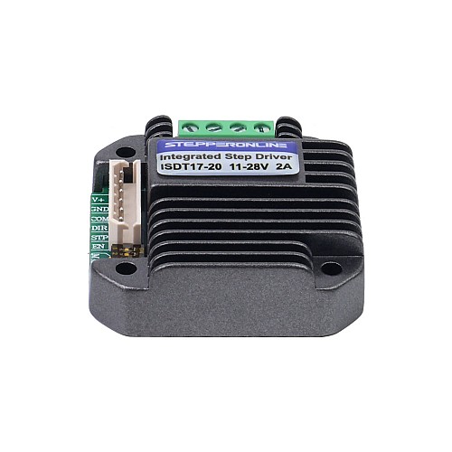 Driver motore passo-passo integrato 0,6-2,0A 11-28V CC Versione ultra silenziosa per motore passo-passo NEMA 17 - ISDT17-20 | StepperOnline UK