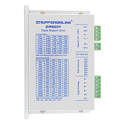 Y Series Digital Stepper Driver 2.4-7.2A AC18V-80V / DC 36V-110V for Nema 34 Motor