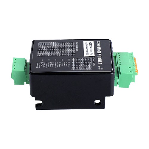 DC Pulse Stepper Motor Driver  0.4-3.0A 12-48VDC Alarm Function & I/O Control for Nema 11, 14, 17, 23 Stepper Motor