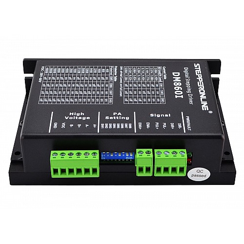 Digital Stepper Driver 2.4-7.2A 20-80VDC for Nema 34 Stepper Motor CNC Drive - DM860I | StepperOnline