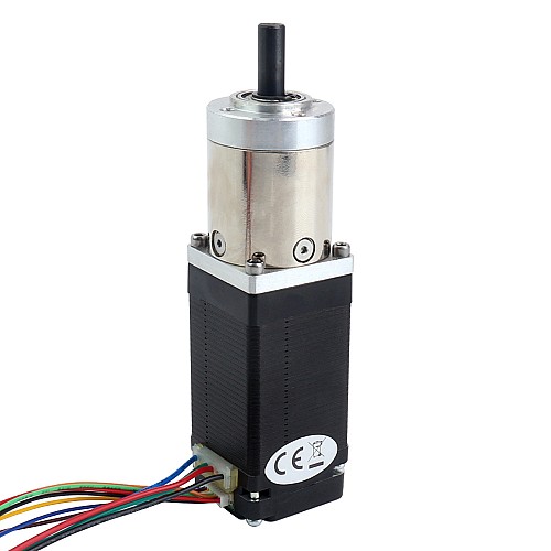 Nema 11 Stepper Motor with  Gearbox Gear Ratio 14:1 & Magnetic Encoder 1000PPR(4000CPR)