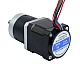 Moteur pas à pas Nema 17 avec rapport de transmission 10:1 et encodeur magnétique 1000PPR (4000CPR) - 17HS15-1684D-HG10-AR4 | StepperOnline