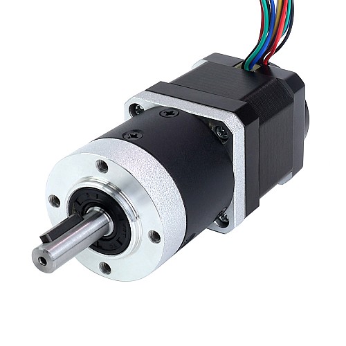 Moteur pas à pas Nema 17 avec rapport de transmission 10:1 et encodeur magnétique 1000PPR (4000CPR) - 17HS15-1684D-HG10-AR4 | StepperOnline