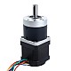 Moteur pas à pas Nema 17 avec rapport de transmission 10:1 et encodeur magnétique 1000PPR (4000CPR) - 17HS15-1684D-HG10-AR4 | StepperOnline