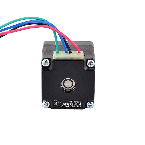 Nema 11 Bipolar 1.8deg 7Ncm(9.91oz.in) 0.67A 28x28x31mm 4 Drähte