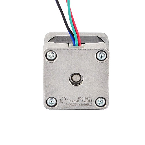 Nema 14 Bipolare 0.9deg 11Ncm(15.58oz.in) 0.4A 35x35x28mm 4 Fili