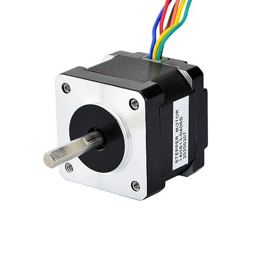 Nema 14 Unipolar 1.8deg 10Ncm(14.16oz.in) 0.4A 35x35x34mm 6 Drähte