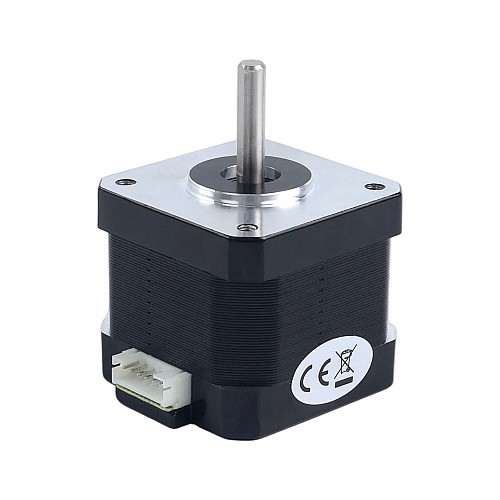 Nema 17 Bipolar Schrittmotor 42Ncm(59,48oz.in) 1,7A 42x42x37,5mm 4 Adern mit 1m Kabel und Stecker - 17HE15-1704S | StepperOnline