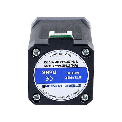 Motore passo-passo Nema 17 serie E 1.8deg 60Ncm(84.97oz.in) 2.1A 42x42x60mm 4 fili