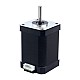 Motore passo-passo Nema 17 serie E 1.8deg 60Ncm(84.97oz.in) 2.1A 42x42x60mm 4 fili