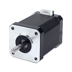 E-Serie Nema 17 Bipolar 60Ncm(84,97oz.in) 2,1A 42x42x60mm 4 Drähte mit 1m Kabel und Stecker