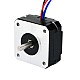 Nema 17 Bipolare 0.9deg 11Ncm (15.58oz.in) 1.2A 42x42x21mm 4 Fili