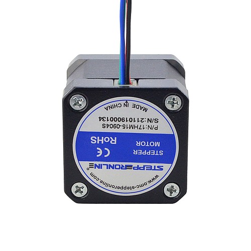 Nema 17 Bipolare 0.9deg 36Ncm(51oz.in) 0.9A 42x42x40mm 4 Fili