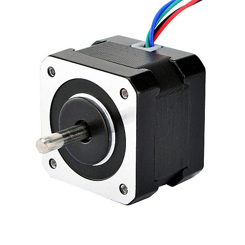 Doppelwelle Nema 17 Bipolar 1.8deg 26Ncm(36.82oz.in) 0.4A 42x34mm 4 Drähte